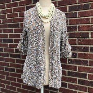 Chico’s Textured Fall Cardigan